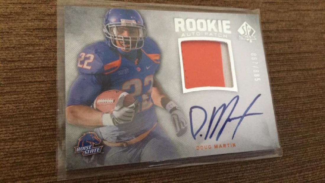 Doug Martin SP authentic auto patch RC (1 of 1)