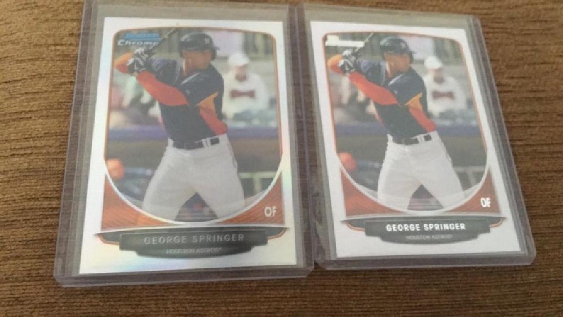 George Springer 2013 Bowman and Bowman chrome (1 of 2)