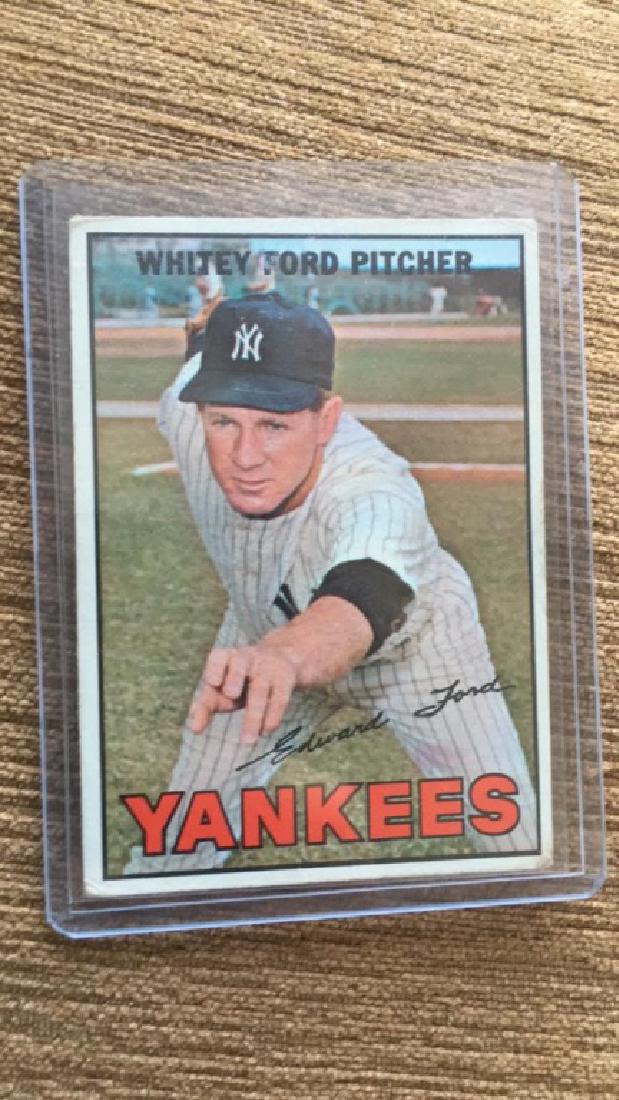 Whitey Ford 1967 Topps: Whitey Ford 1967 Topps
