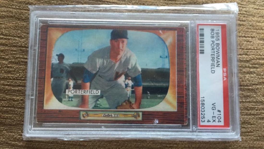 1955 Bowman Bob Porterfield (1 of 2)