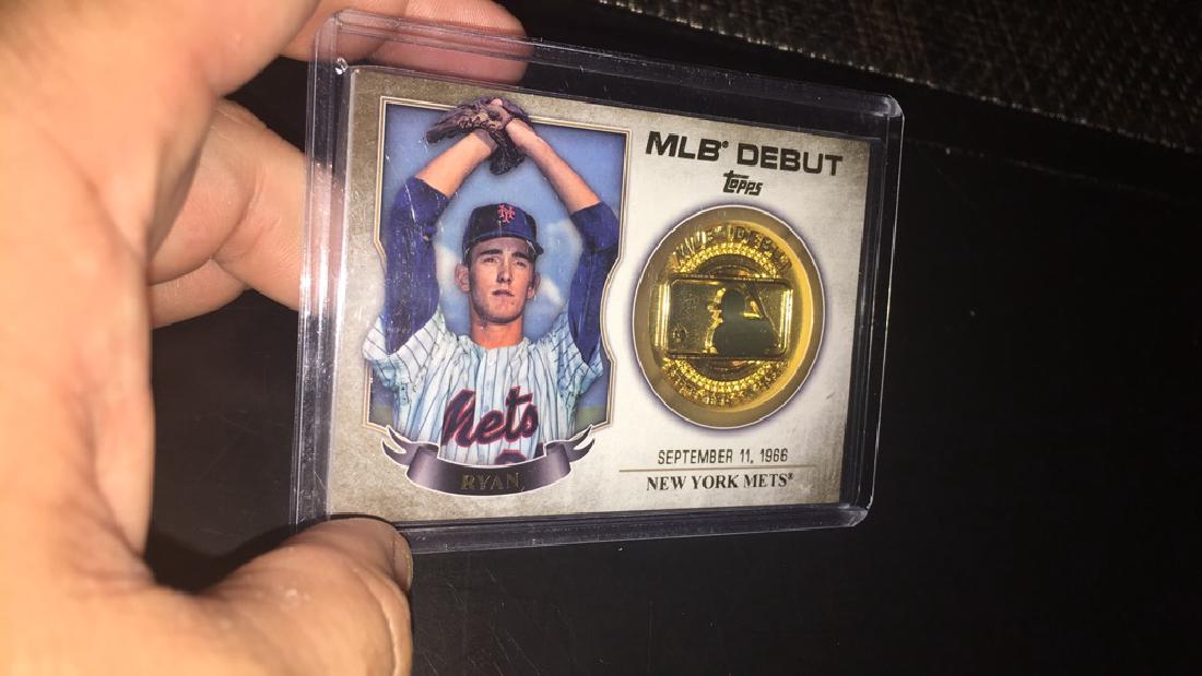 Nolan Ryan 2016 tops MLB depute medallion card (1 of 2)