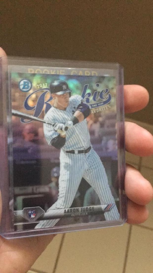 2017 bowman rookie of the year favorites Aaron (1 of 1)