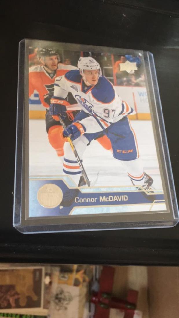 Connor Mcdavid 2016-17 upper deck (1 of 1)
