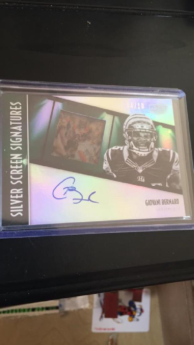 Giovani Bernard Panini Gala Auto SP /10 (1 of 2)
