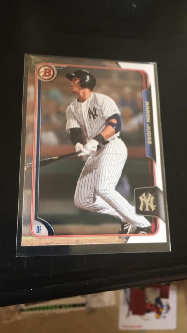 Aaron Judge 2015 bowman rookie (1 of 1)