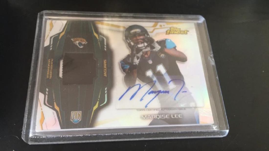 Marqise Lee Topps finest patch auto (1 of 1)