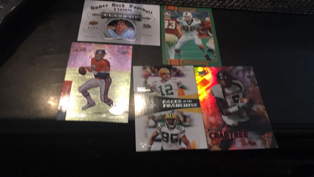 Football Hall of Fame rookie lot John Elway Troy (1 of 2)