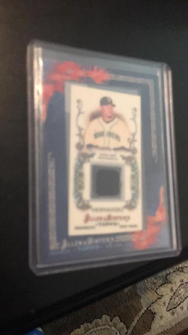 Felix Hernandez Allen and Ginter's jersey card (1 of 2)