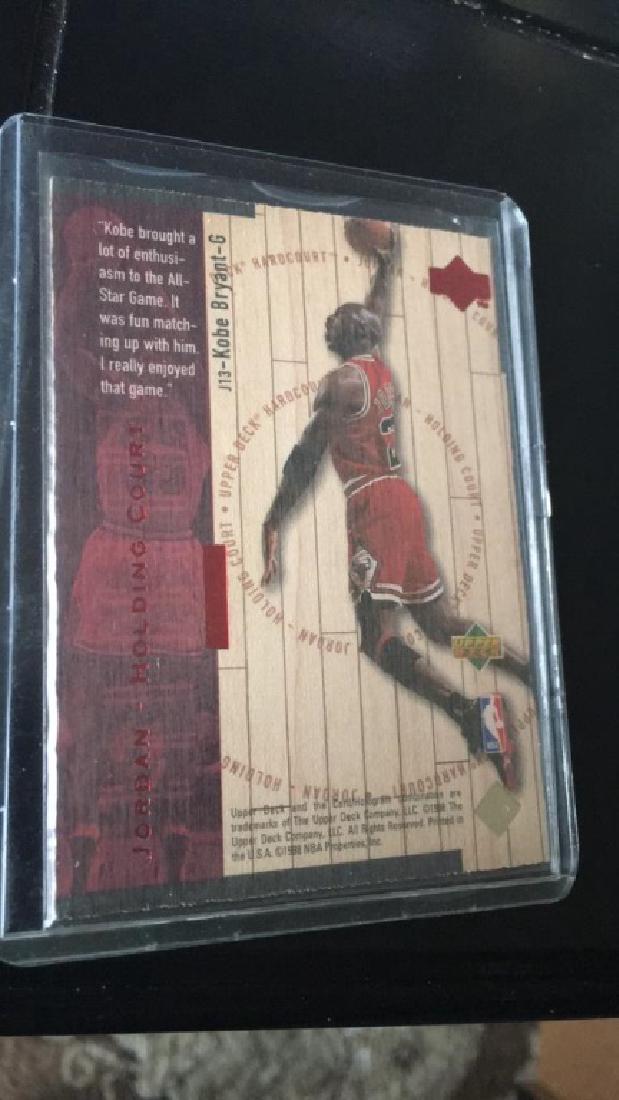 Michael Jordan Kobe Bryant 1998 Upper deck (1 of 2)