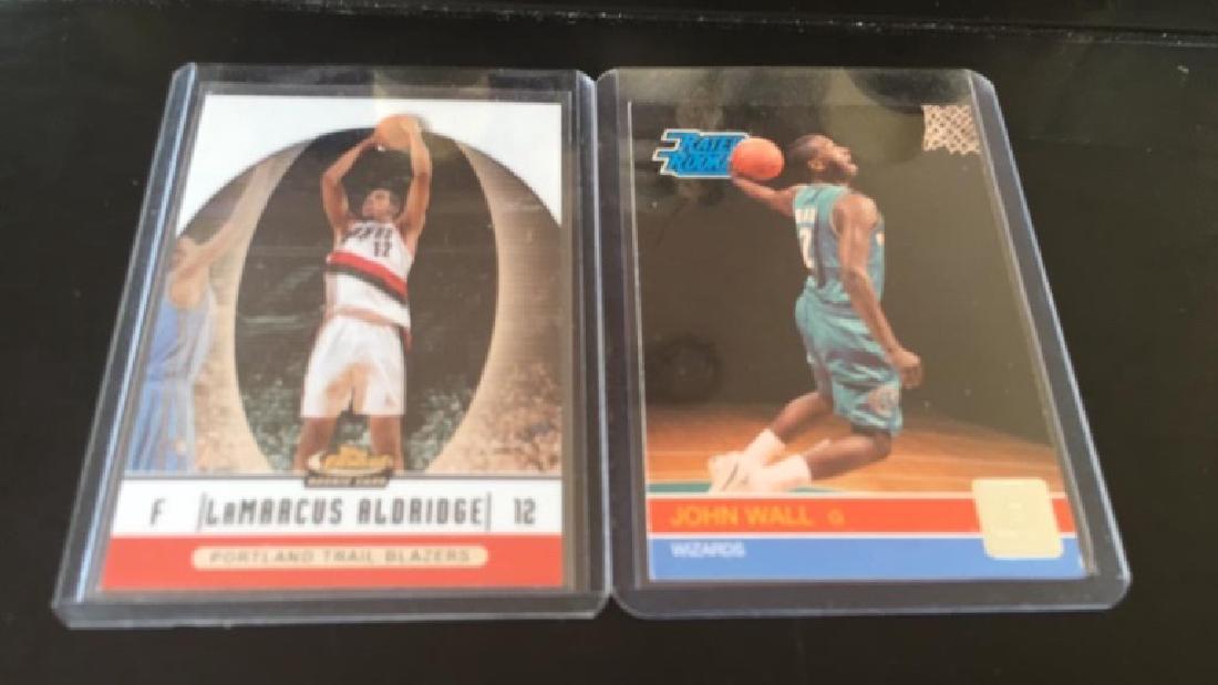Lamarcus Aldridge and John Walk Rookie card lot (1 of 2)