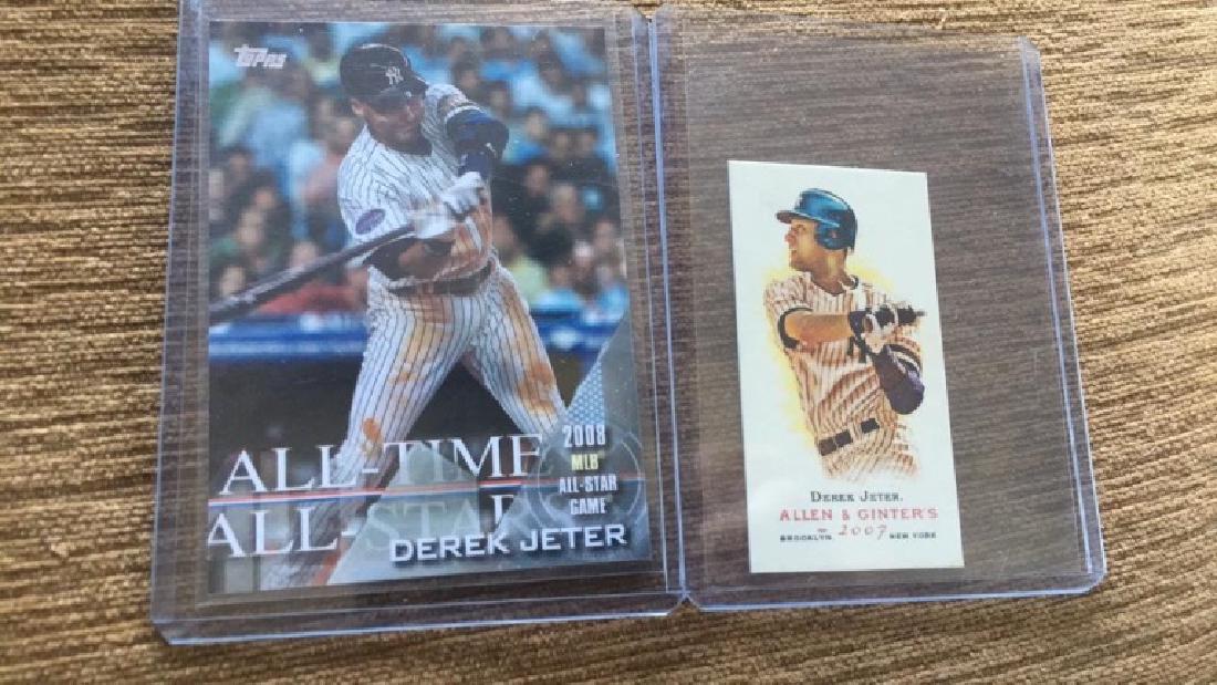 Derek Jeter 2 card lot: with inserts (1 of 2)