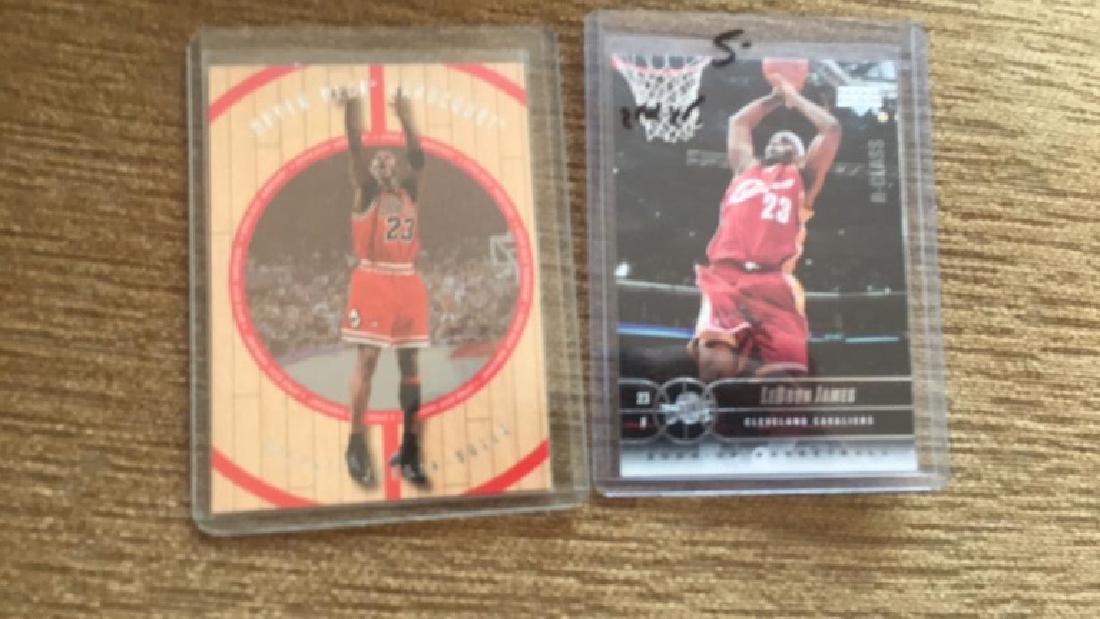 シングルカード LeBron James and Michael Jordan Bolillo Lajan San | 💎𝟮𝟬𝟬𝟳-𝟬𝟴 𝙐𝙥𝙥𝙚𝙧 𝘿𝙚𝙘𝙠