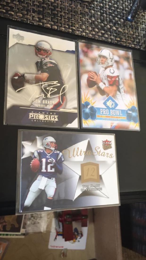 Tom Brady and Peyton Manning three card but with (1 of 2)