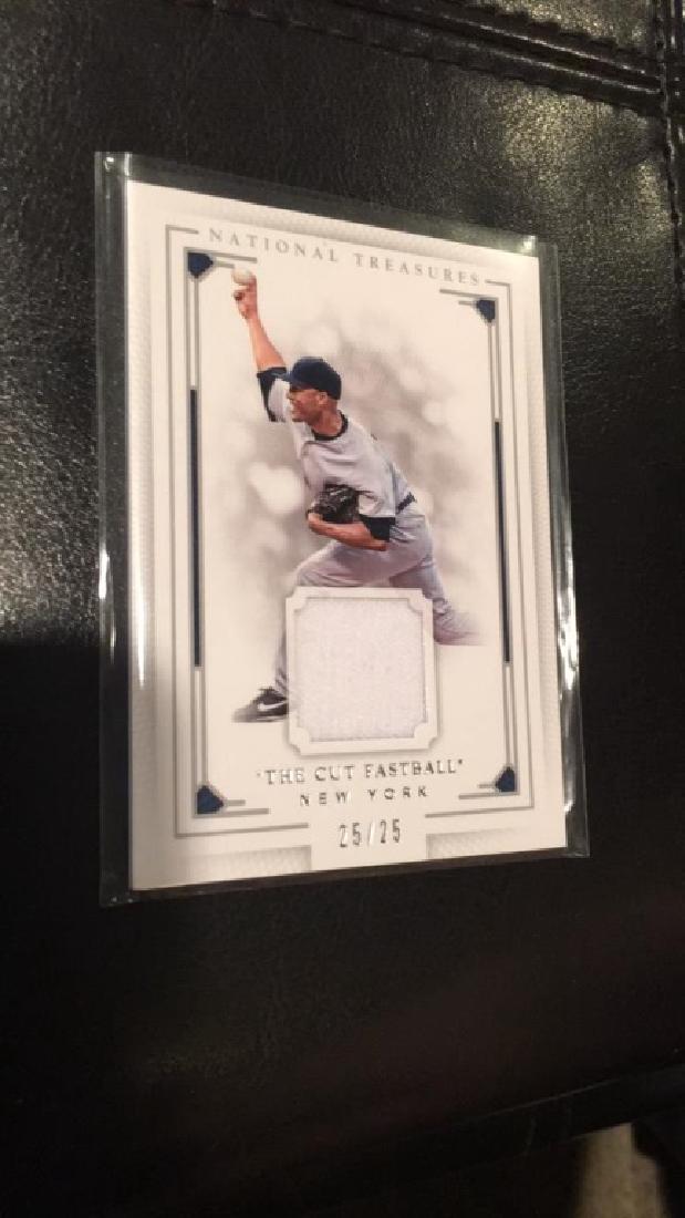 Mariano Rivera 2016 national treasures the cut (1 of 2)