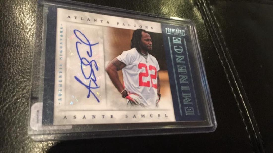 Asante Samuel prominence auto Sp /15 (1 of 2)