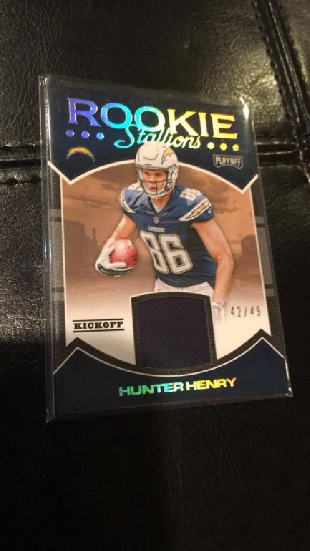 Hunter Henry rookie stallions jersey card/49 (1 of 1)