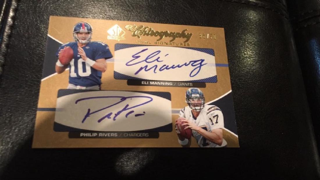 Philip Rivers and Eli Manning SP of The Times SP (1 of 2)