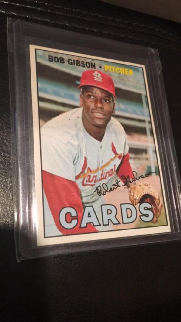 Bob Gibson 1967 Topps (1 of 2)