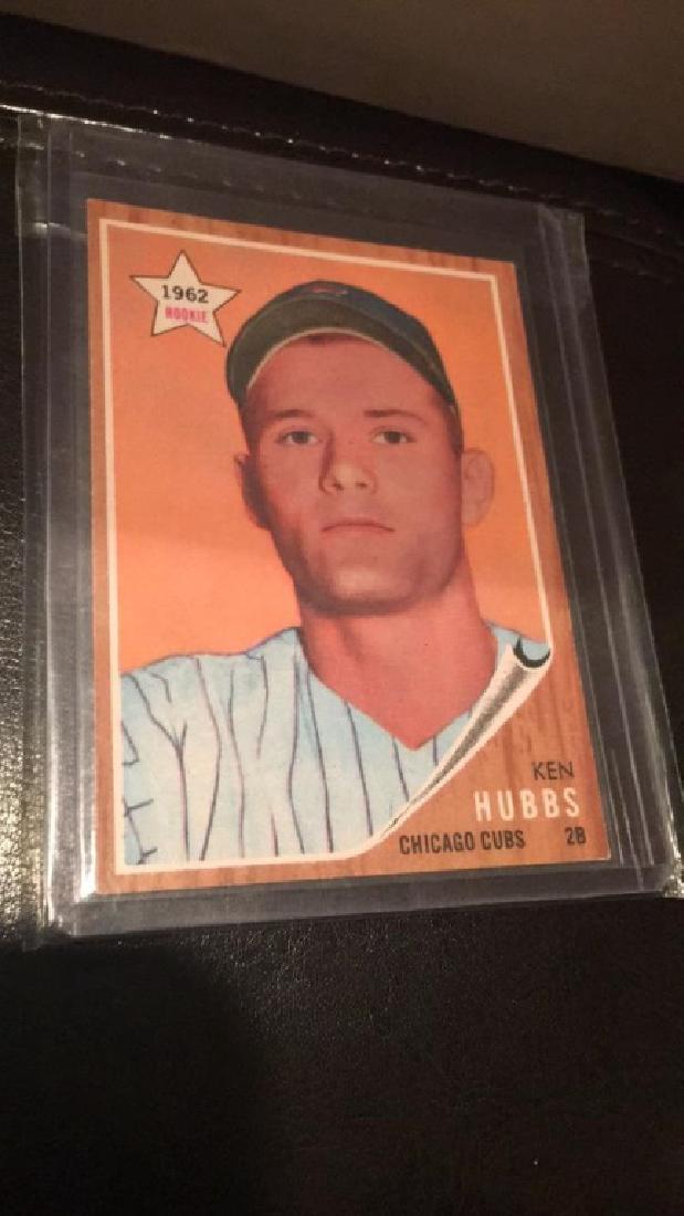 Ken Hubbs 1962 Topps RC (1 of 2)