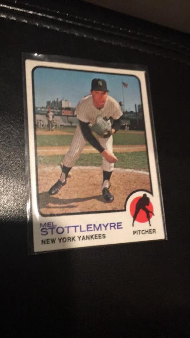 Mel Stottlemyre 1972 Topps: Mel Stottlemyre 1972 Topps