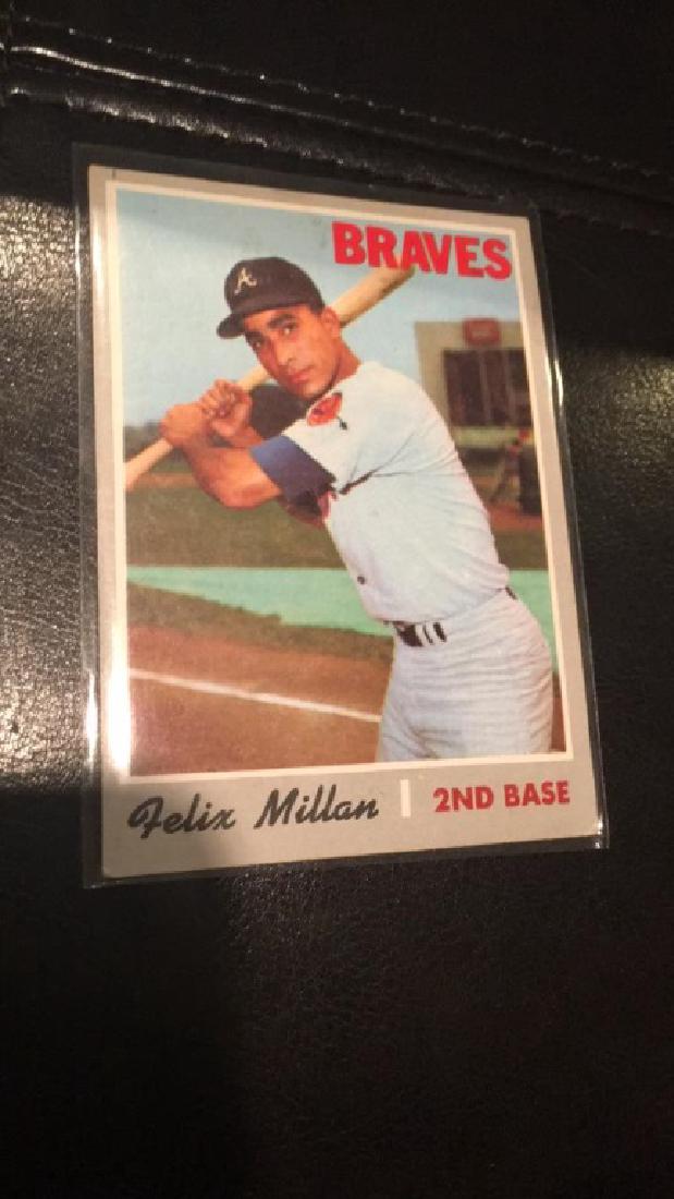 Felix Millan 1970 Topps Hi Number: Felix Millan 1970 Topps Hi Number