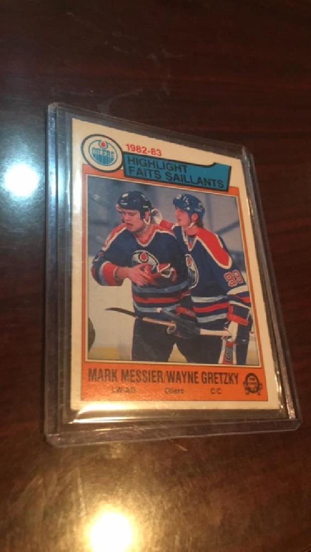 Mark Messier Wayne Gretzky 1983 OPC highlights (1 of 2)