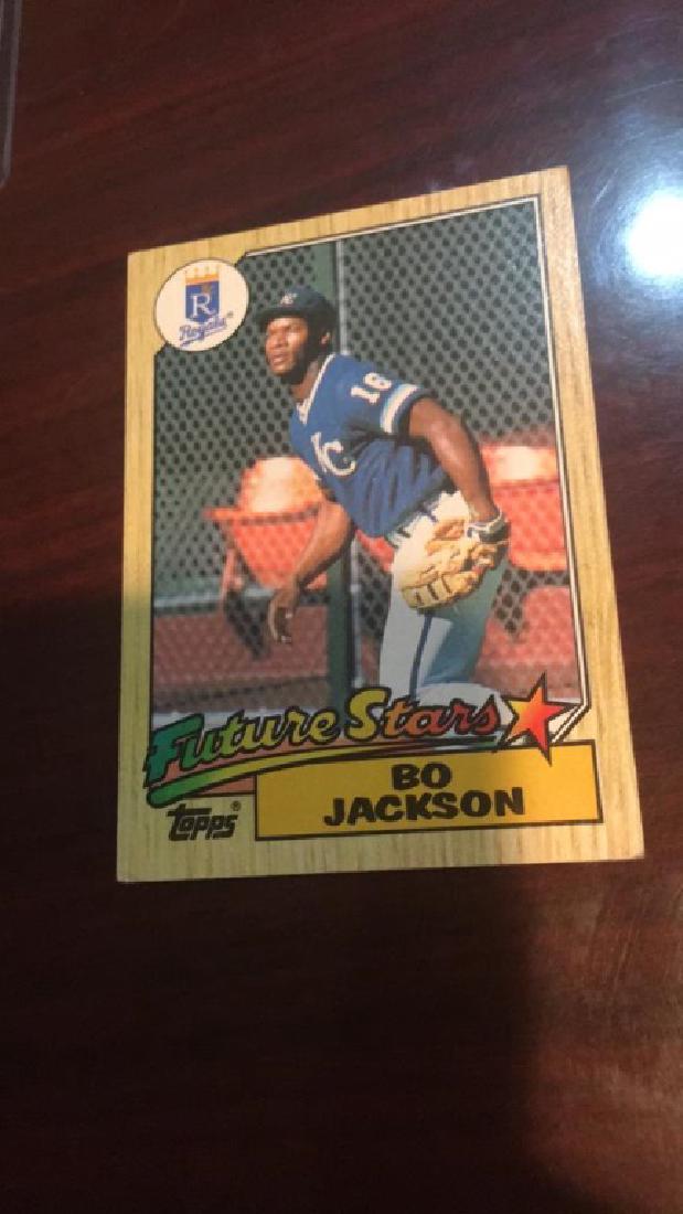 Bo Jackson 1987 Topps RC (1 of 1)