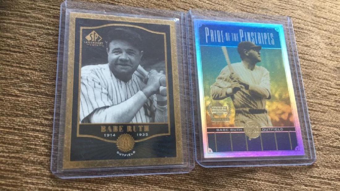 Babe Ruth 2000 1SP legendary cuts base cord and (1 of 2)