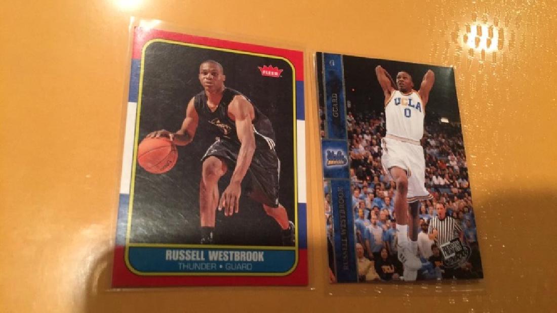 Russell Westbrook 2 card RC lot (1 of 1)