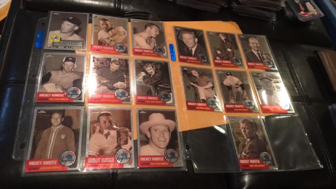 Mickey Mantle 2007 tops chrome insert set (1 of 3)