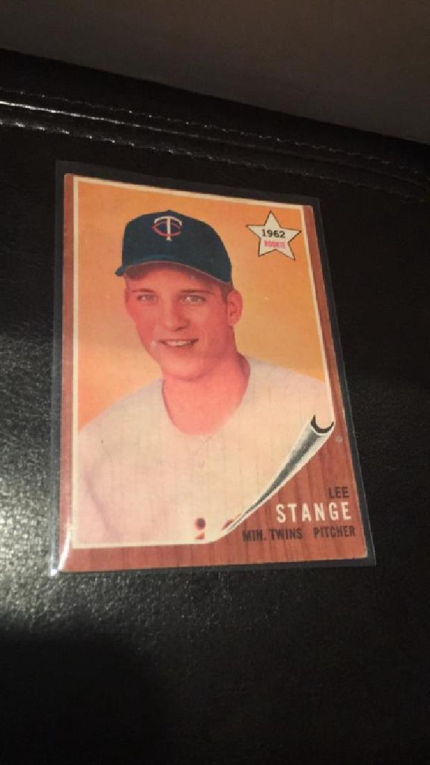 Lee Strange 1962 Topps RC (1 of 2)