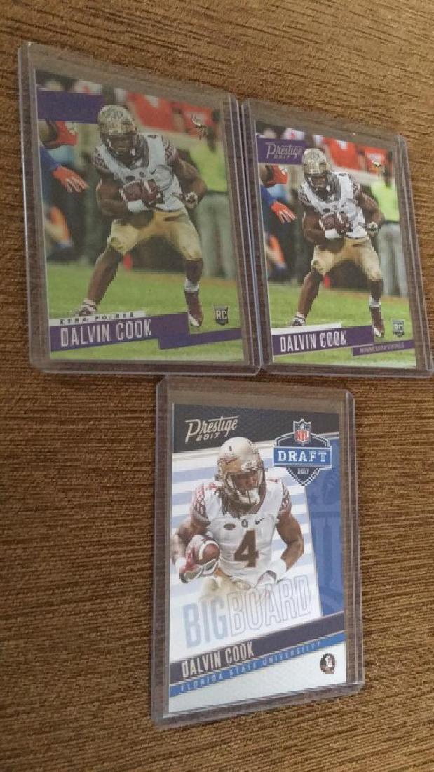 Dalvin Cook 2017 prestige RC lot with extra (1 of 3)