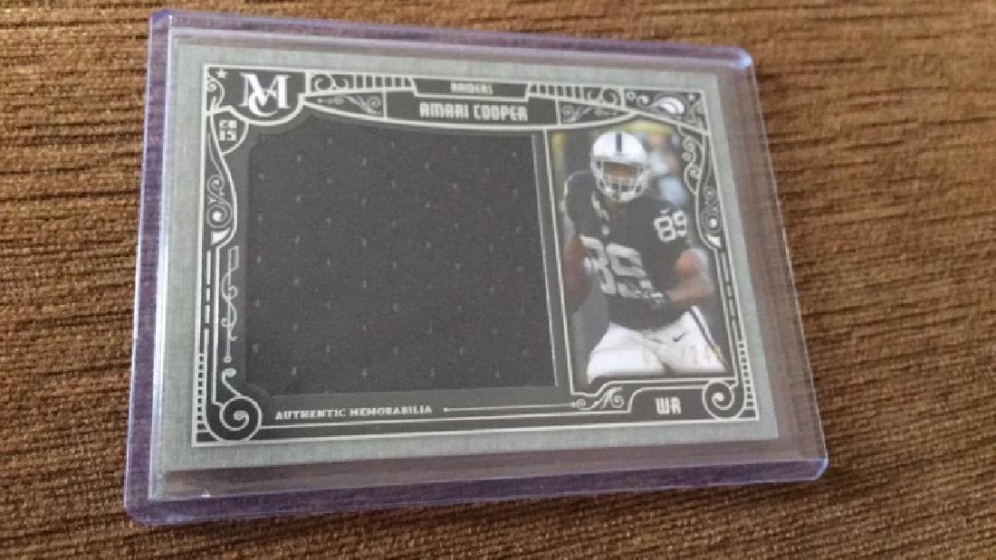 Amari Cooper 2015 Museum Collection jumbo jersey (1 of 2)