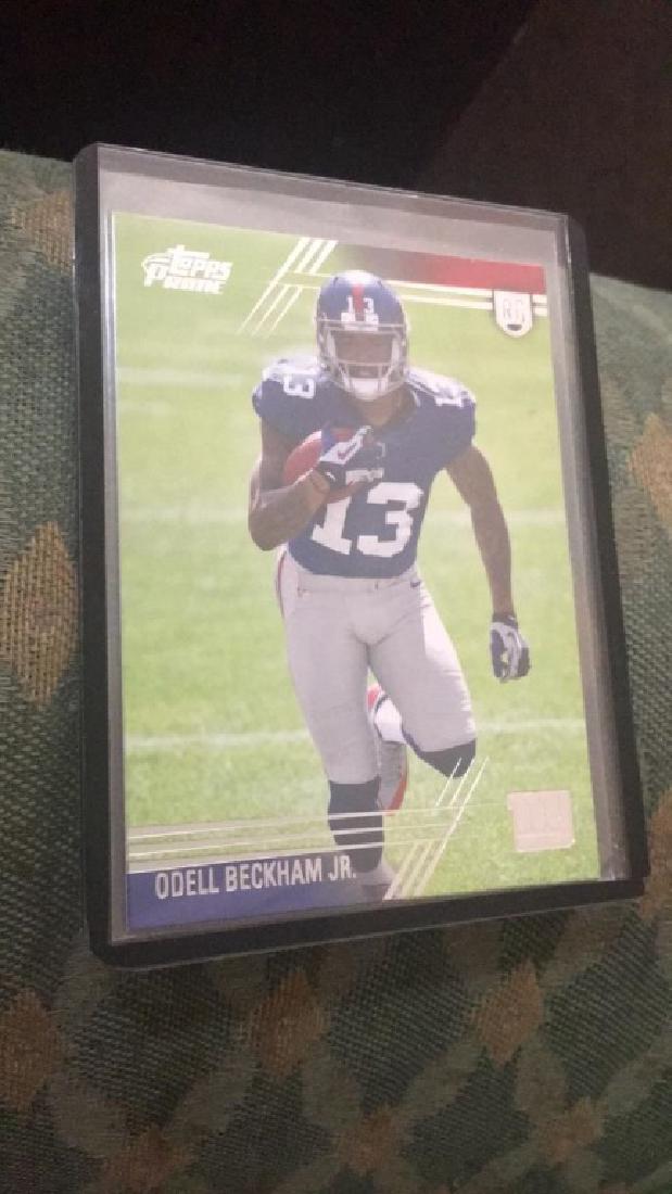 Odell Beckham Topps prime RC (1 of 1)