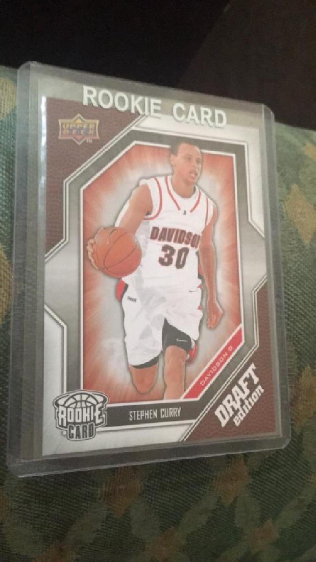 Steph Curry 2009-10 ud draft RC (1 of 2)