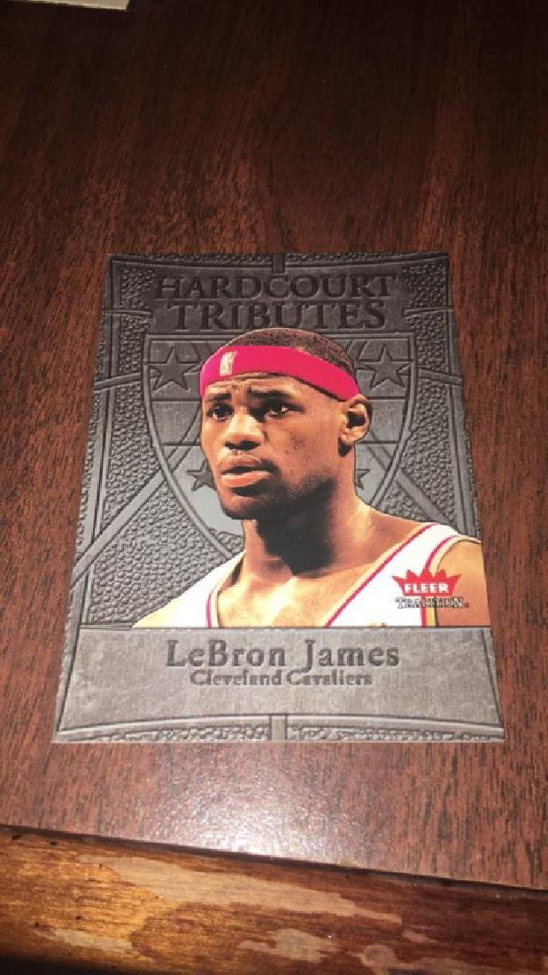 LeBron James fleer tradition 2004 Hardcourt (1 of 2)