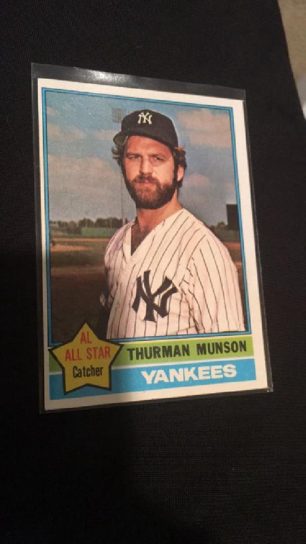 Thurman Munson 1976 Topps (1 of 1)