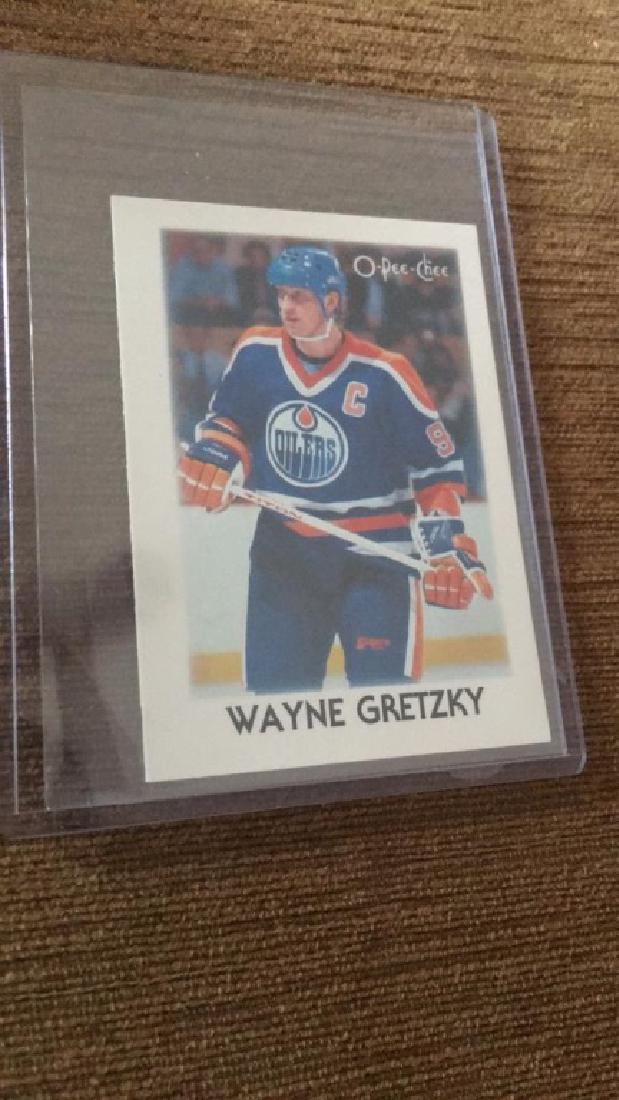 Wayne Gretzky 1987 OPC mini: Wayne Gretzky 1987 OPC mini