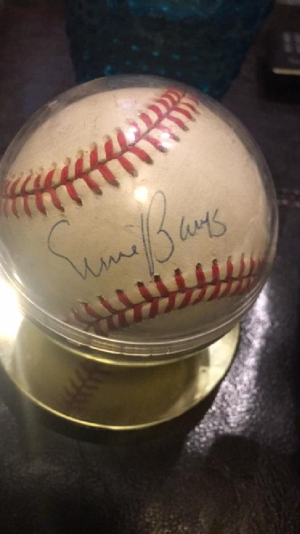 Ernie Banks Autograph Baseball (1 of 1)
