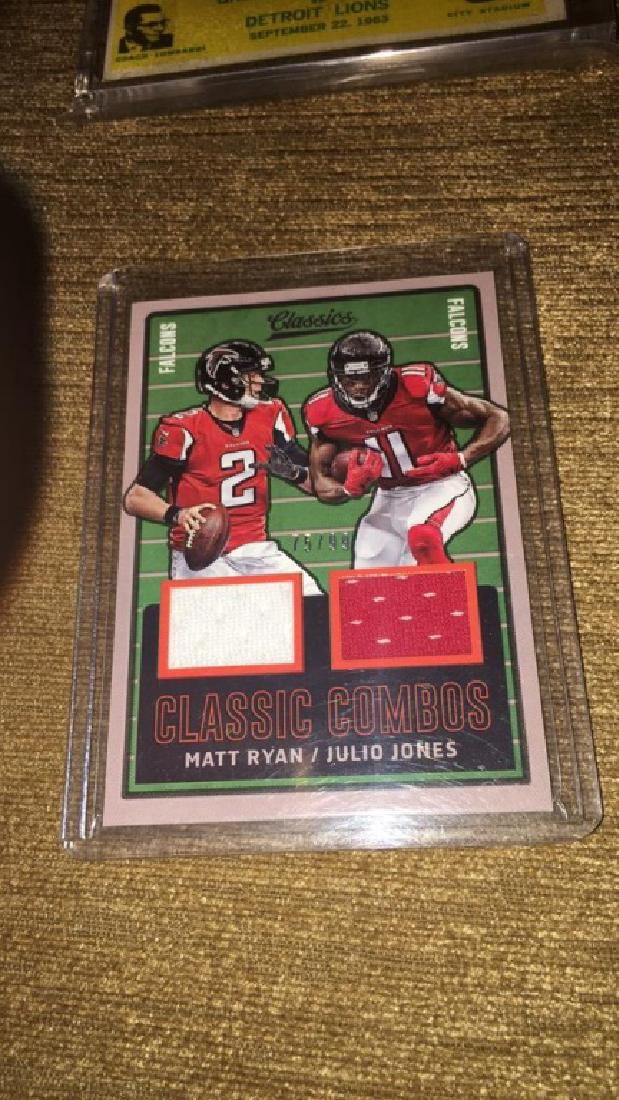 Matt Ryan Julio Jones Donruss classics combos (1 of 2)