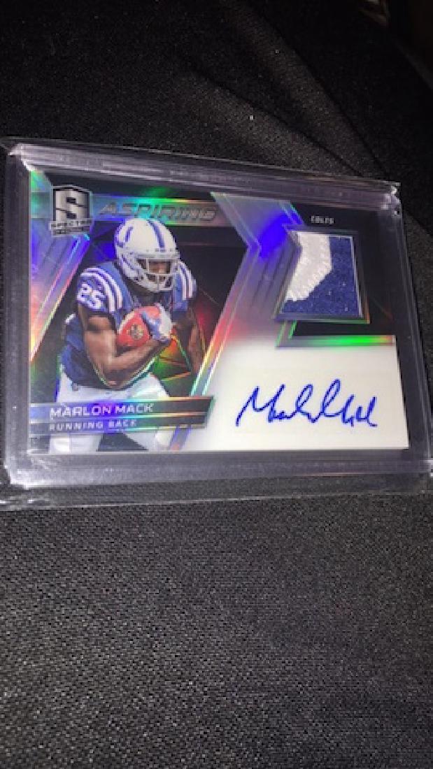 Marlon Mack 2017 spectra football aspiring rookie (1 of 2)