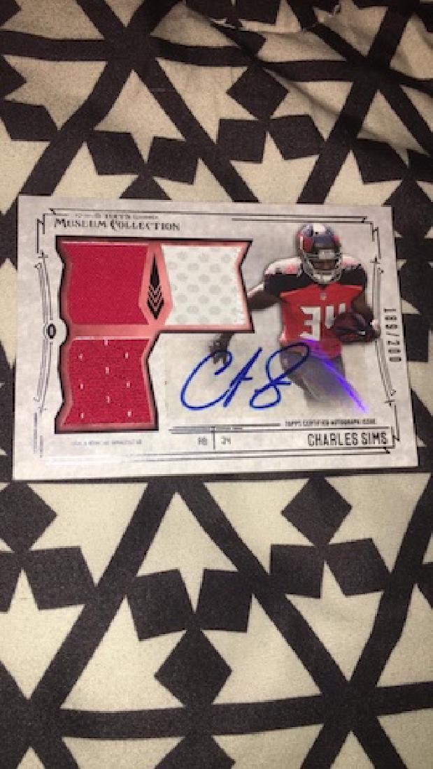 Charles Sims tops museum collection triple patch (1 of 2)