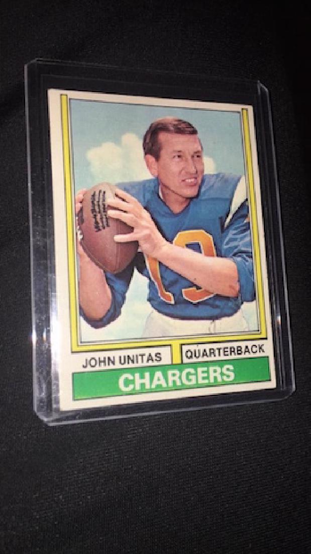 John Unitas 1974 Topps (1 of 2)