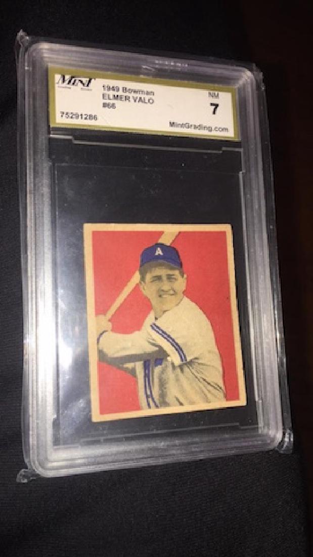 Elmer Valo 1949 Bowman graded 7 (1 of 3)