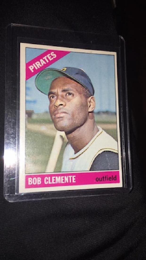 Bob Clemente 1966 Topps (1 of 3)