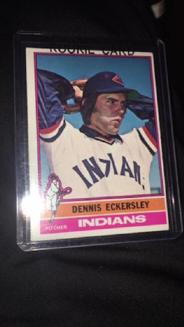 Dennis Eckersley 1976 Topps RC (1 of 3)