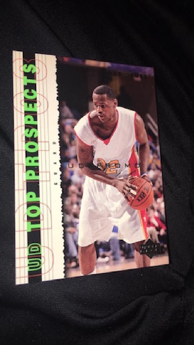 LeBron James 2003 UD top prospects promo rookie (1 of 3)