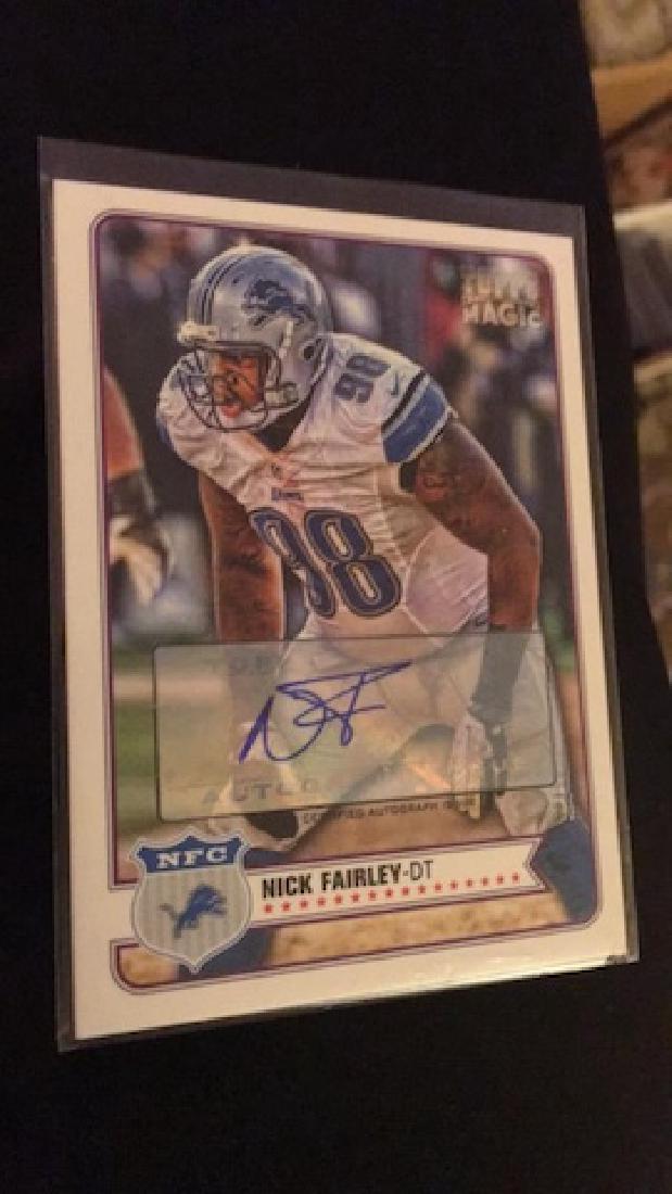 Nick Fairley 2012 Topps Magic auto (1 of 1)