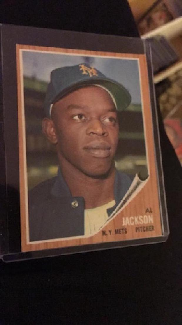 Al Jackson 1961 Topps Mets semi Hi # (1 of 2)