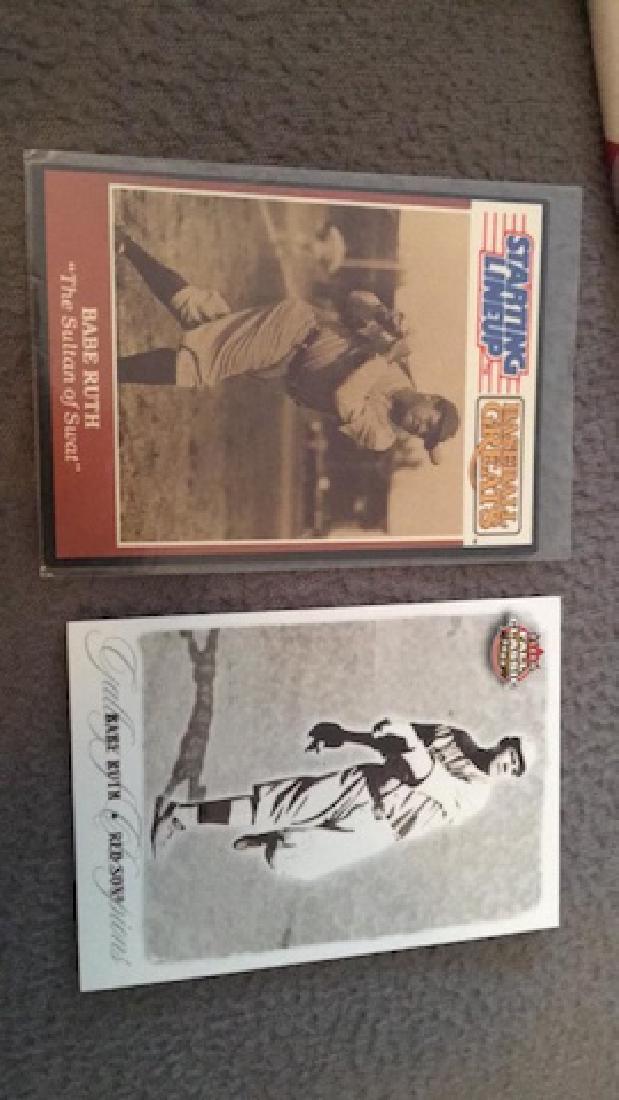Babe Ruth to card lot with starting lineup card (1 of 1)